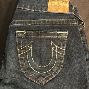 True Religion women's Candice jeans flare bottoms